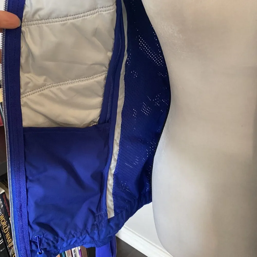 Lululemon Athletica Outward Bound Blue Jacket (Size 2)